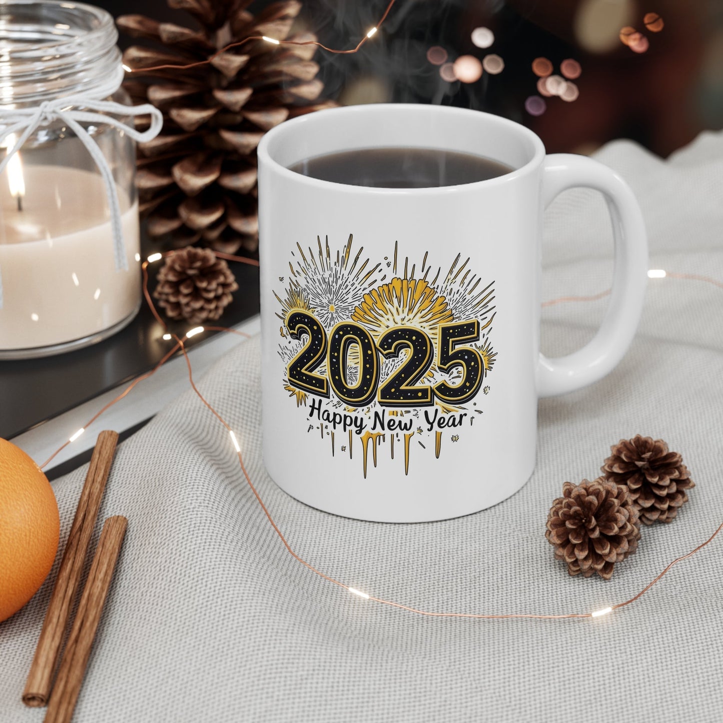2025 Happy New Year Mug | High-Quality Mugs | Buy Now at Print Concept
