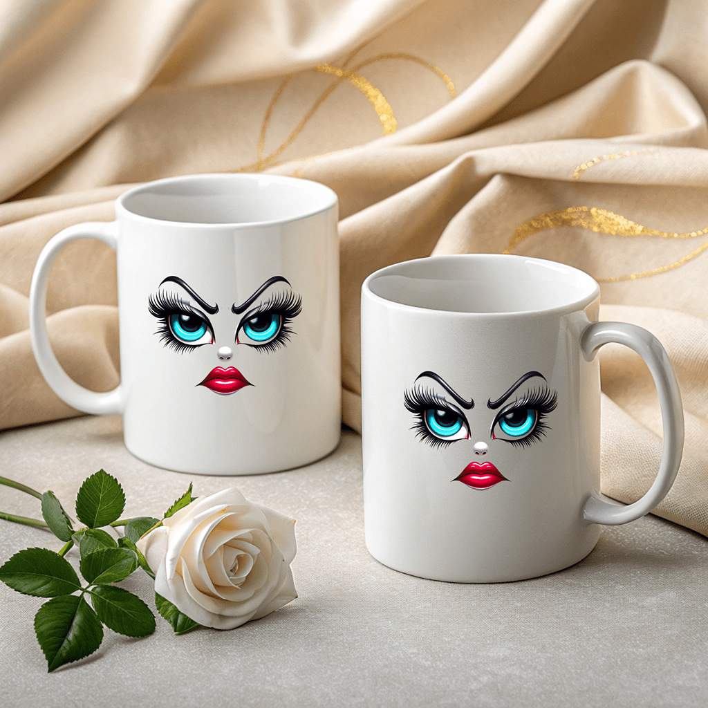 Expressive 3D Face Mug Collection | High - Quality Mugs | Buy Now at CB Print Concept