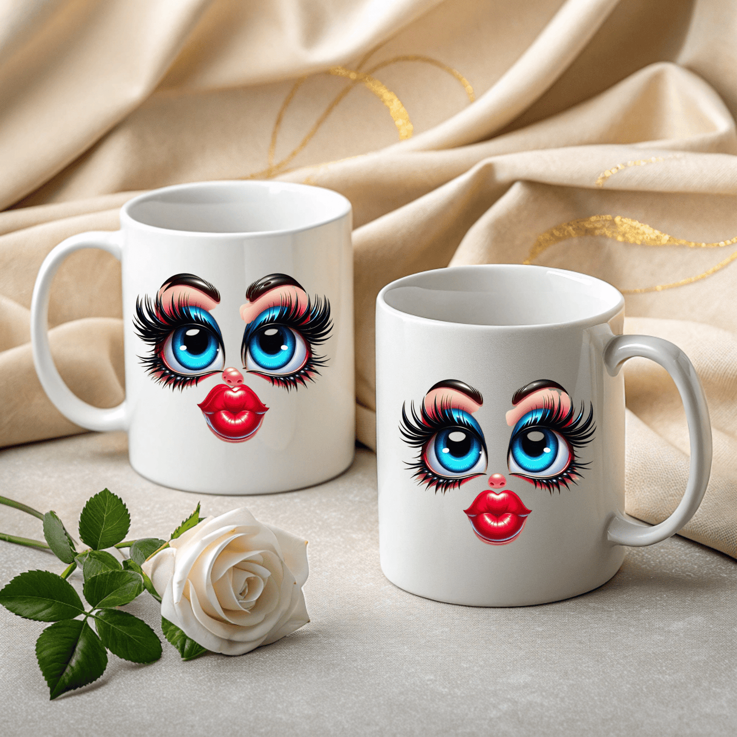 Expressive 3D Face Mug Collection | High - Quality Mugs | Buy Now at CB Print Concept