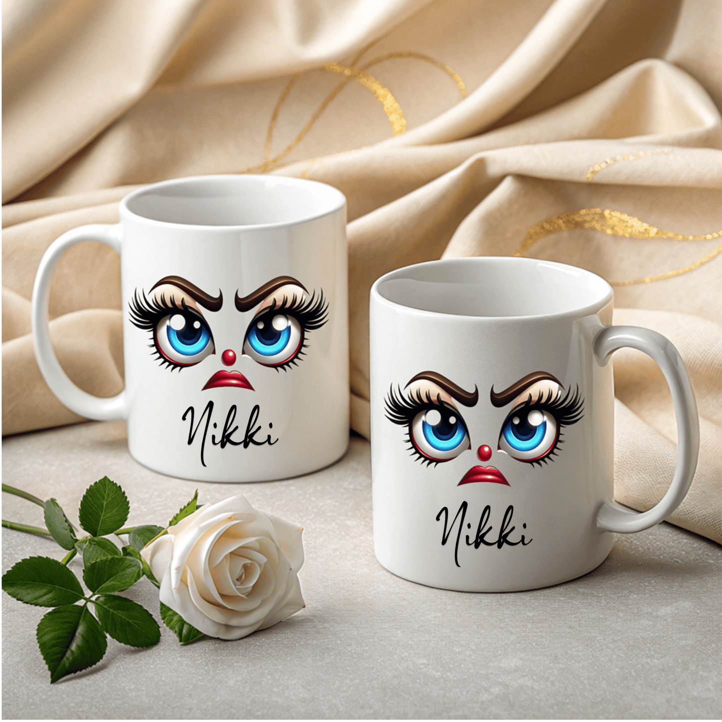 Expressive 3D Face Mug Collection | High - Quality Mugs | Buy Now at CB Print Concept