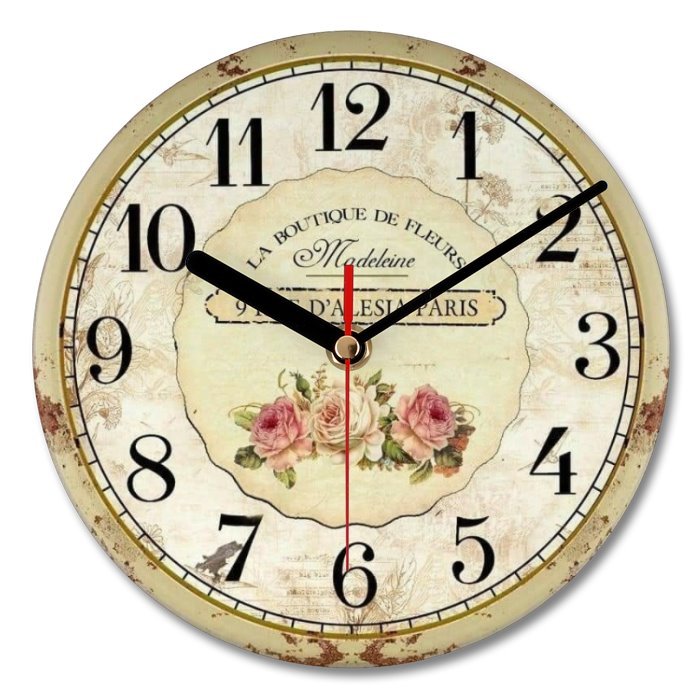 Flower Clock 4 - Print Concept
