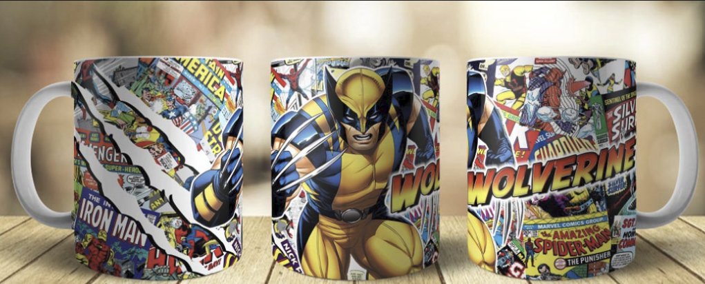 Wolverine Mug - Print Concept