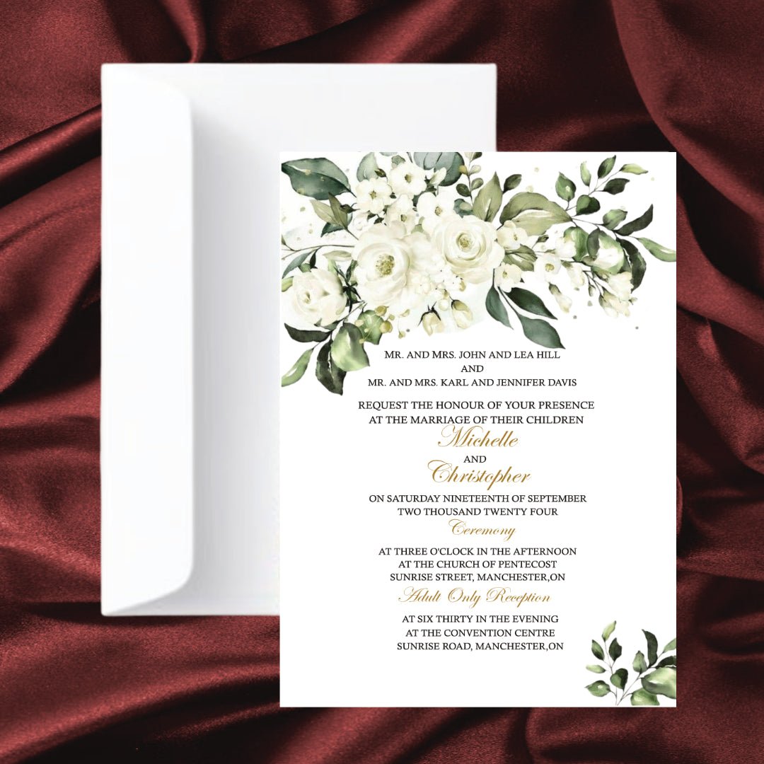 Copy of Wedding Invitation L0012 - Print Concept