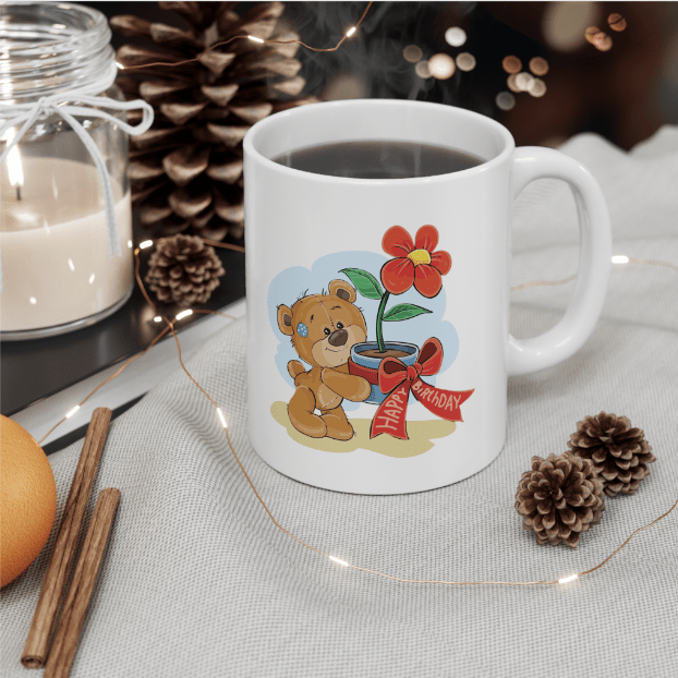 Happy Birthday Mug - Print Concept