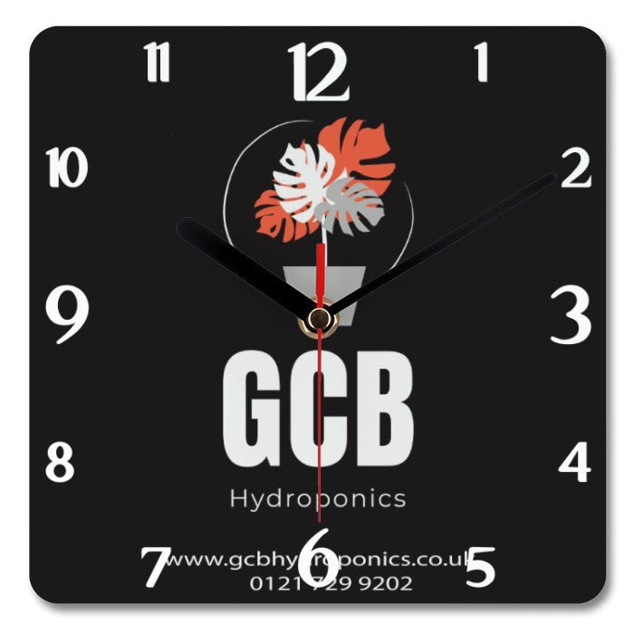 Hydroponic Clock - Print Concept