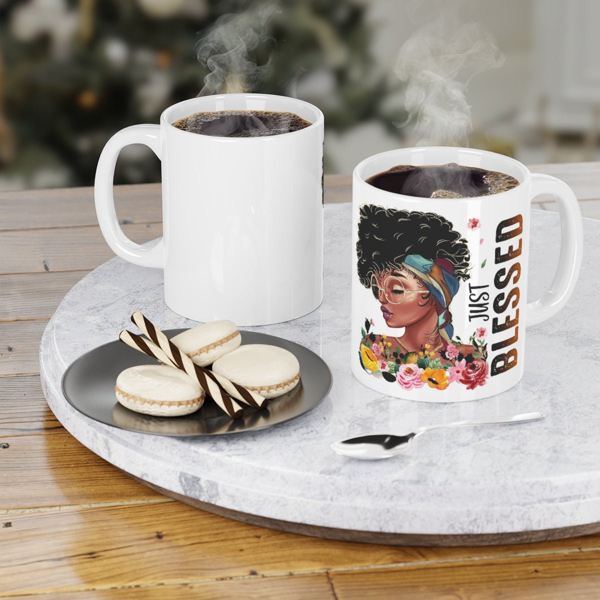 Just Blessed Mug - Print Concept