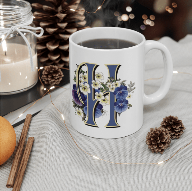Letter "H" Mug - Print Concept
