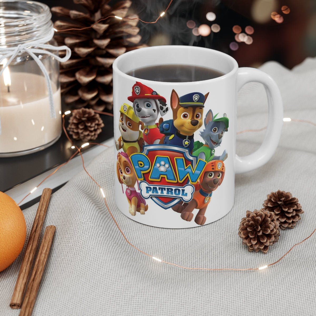 Paw Patrol-themed mug - Print Concept