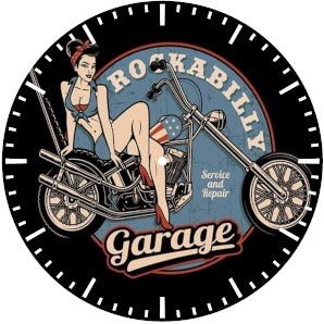 Special Glass Clock 4 - Print Concept