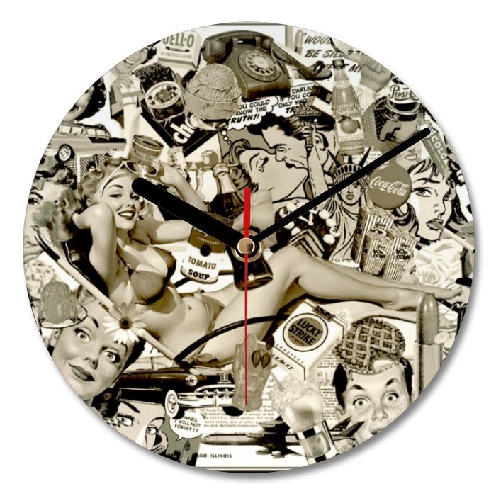 Special Glass Clock 4 - Print Concept