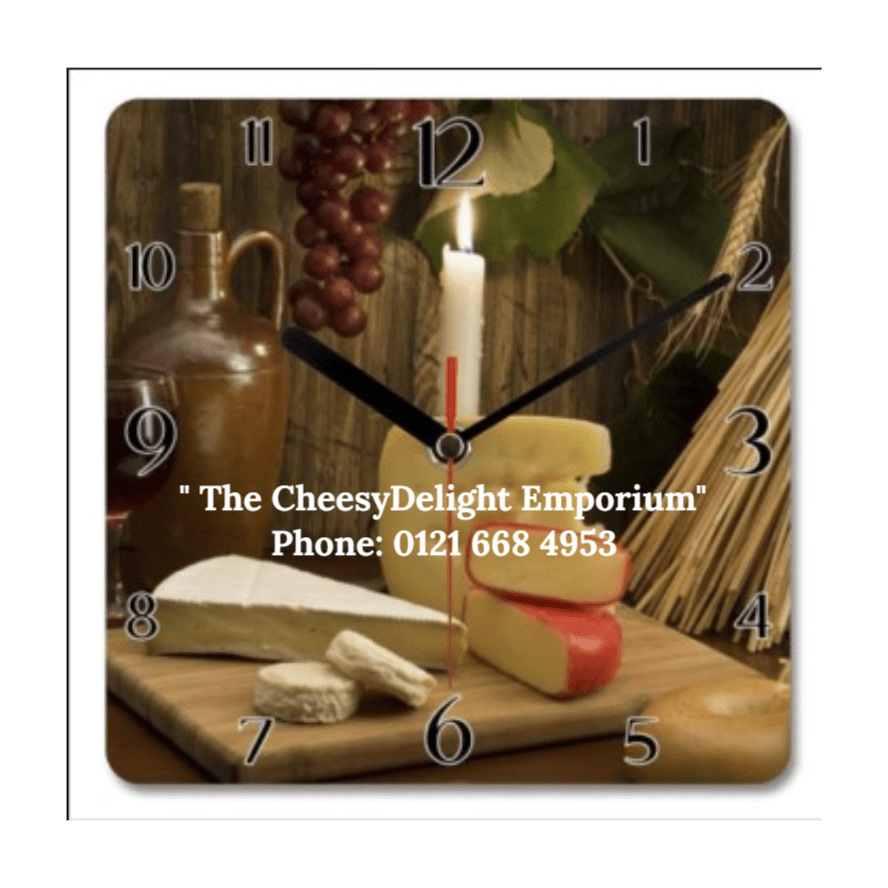 The Grocer's Clock - Print Concept