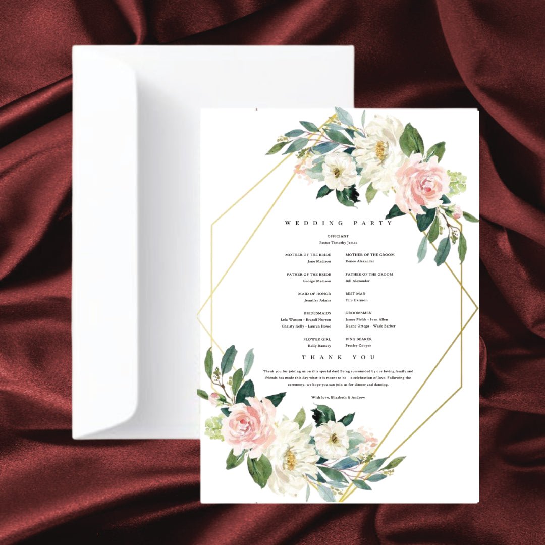 Wedding Invitation L0008 - Print Concept
