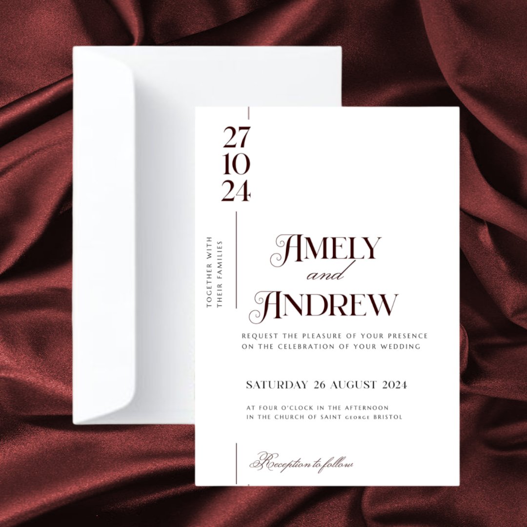Wedding Invitations K0001 - Print Concept