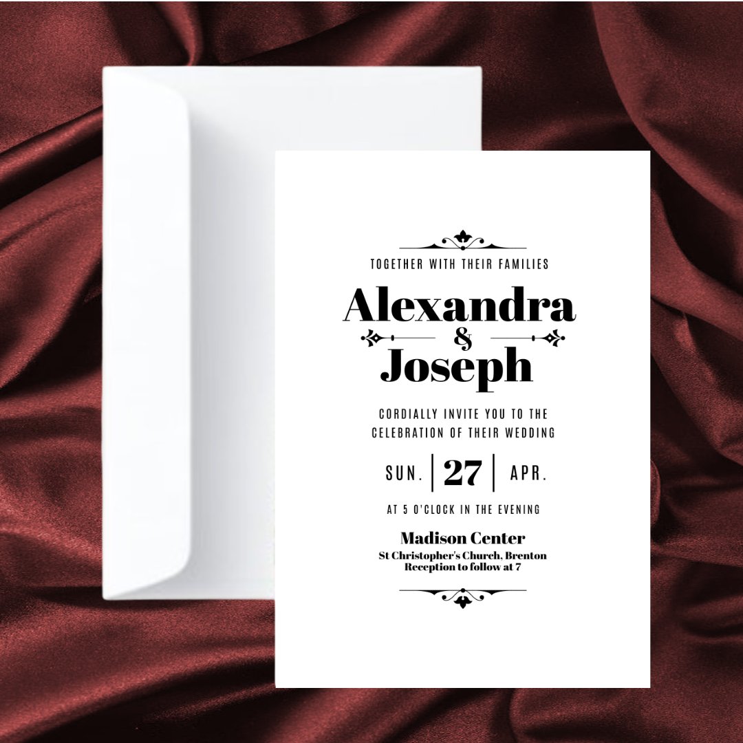 Wedding Invitations K0015 - Print Concept