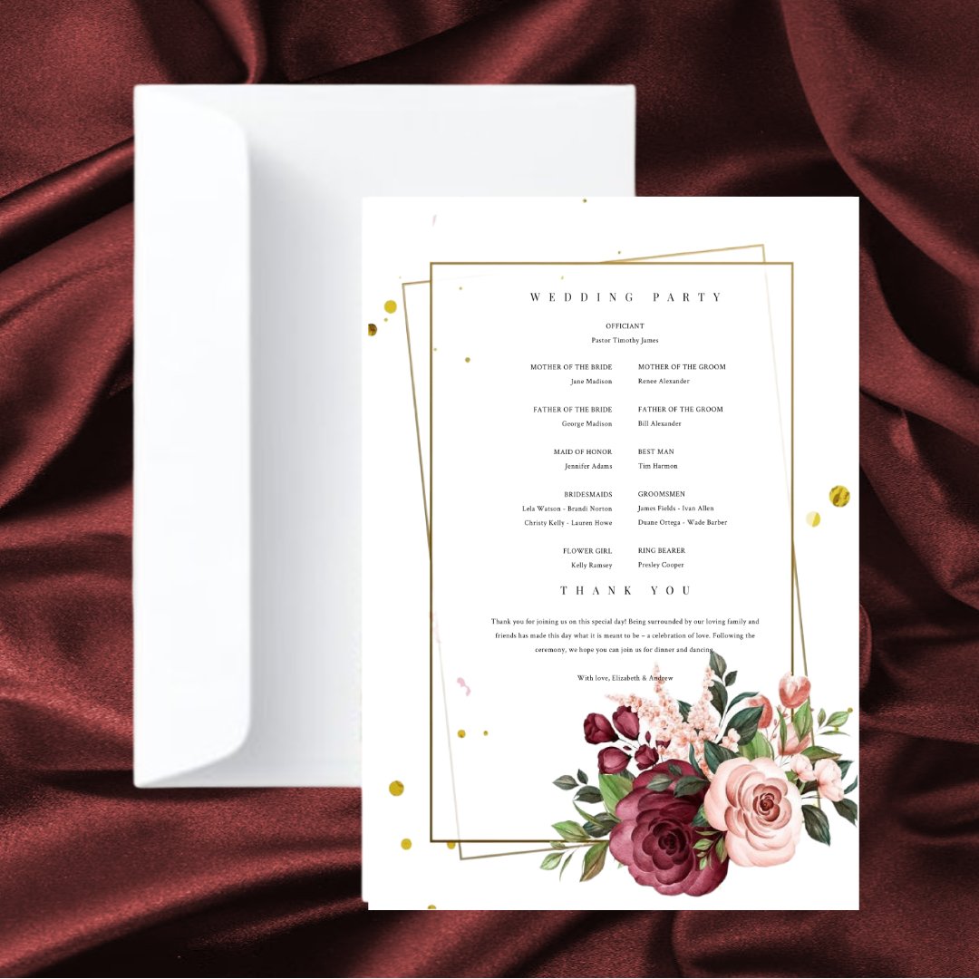 Wedding Invitations L0003 - Print Concept