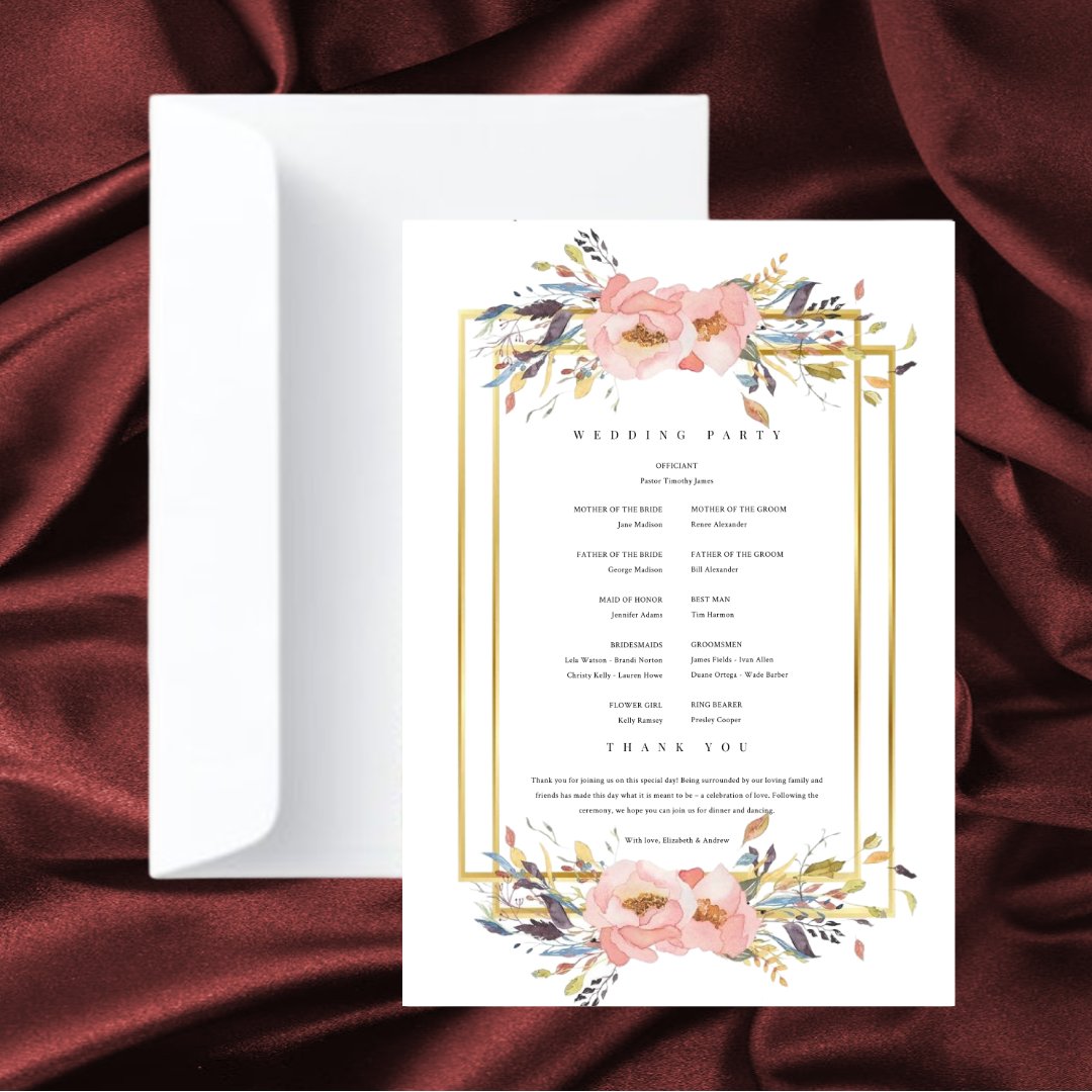 Wedding Invitations L0004 - Print Concept
