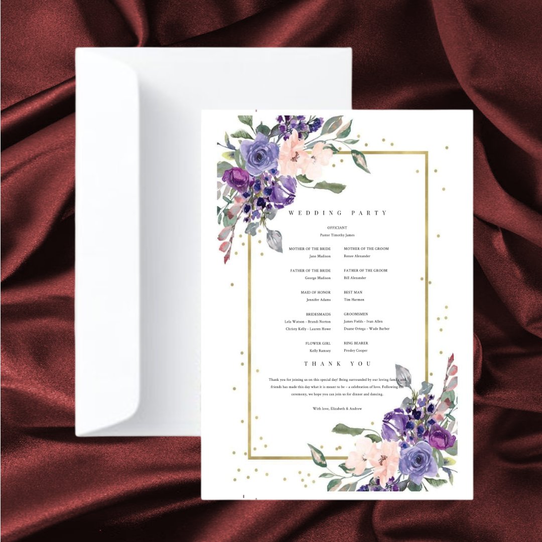 Wedding Invitations L0024 - Print Concept