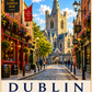 Dublin Travel Poster