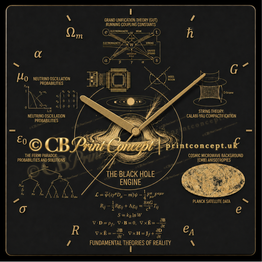 Fundamental Theories of the Universe Wall Clock