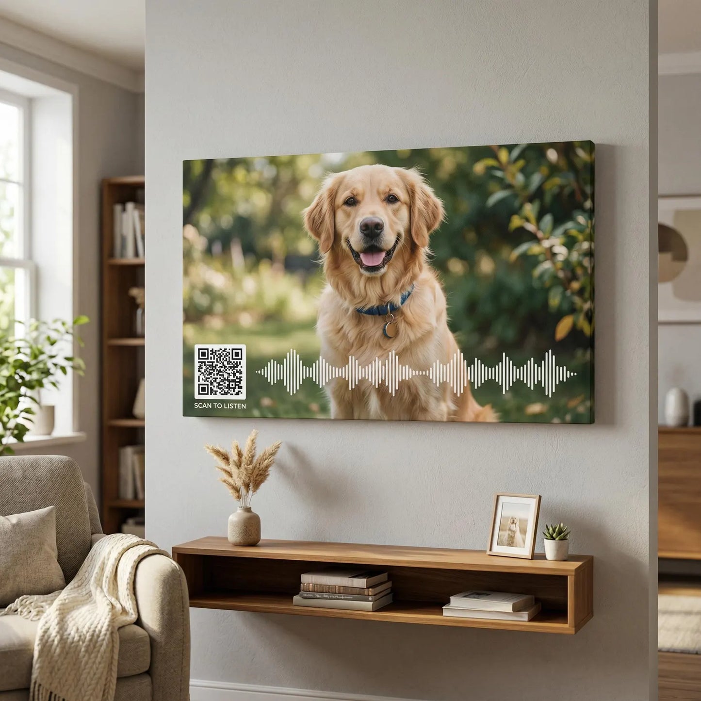 Pet Voice Soundwave Print