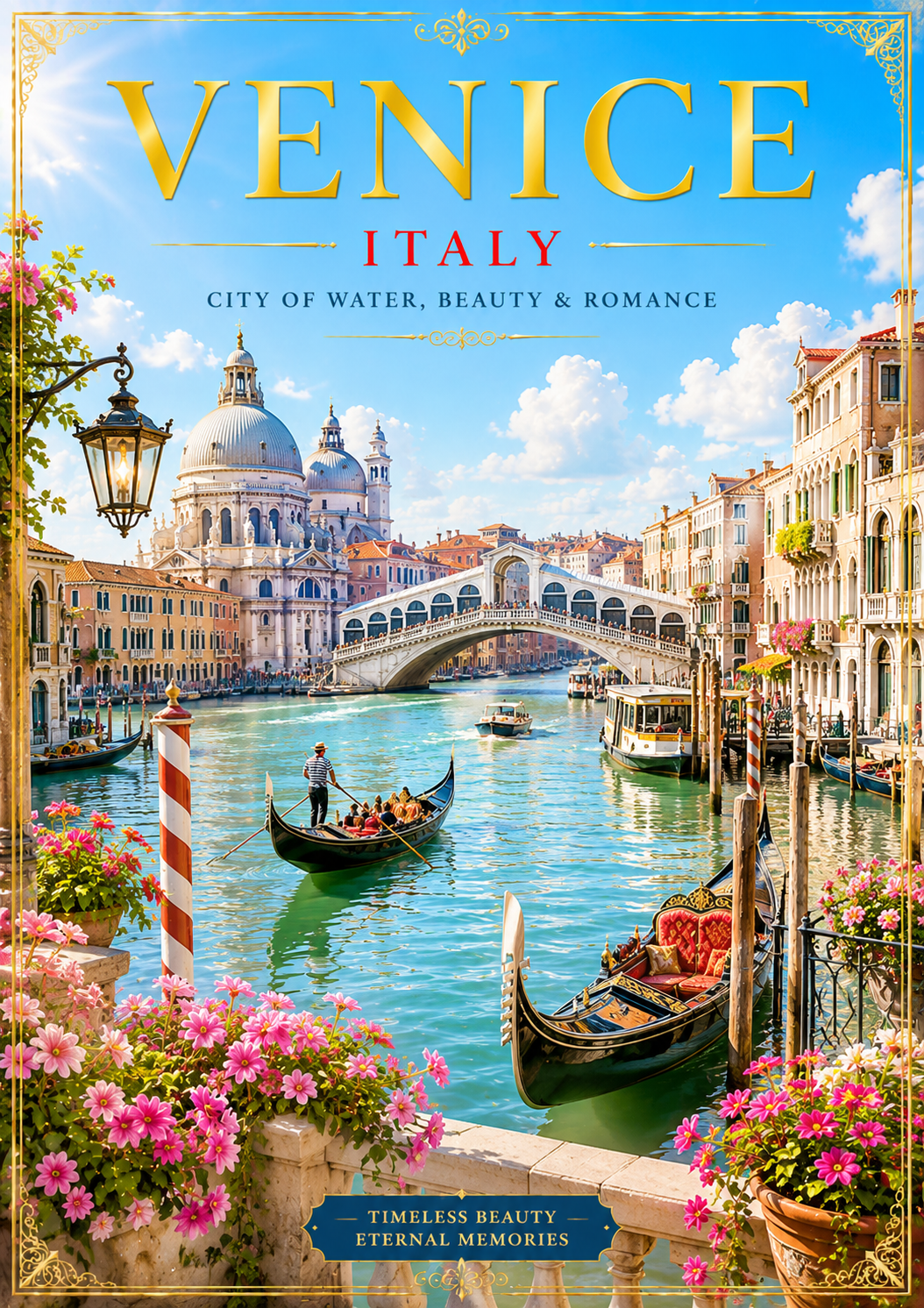 Venice Travel Poster
