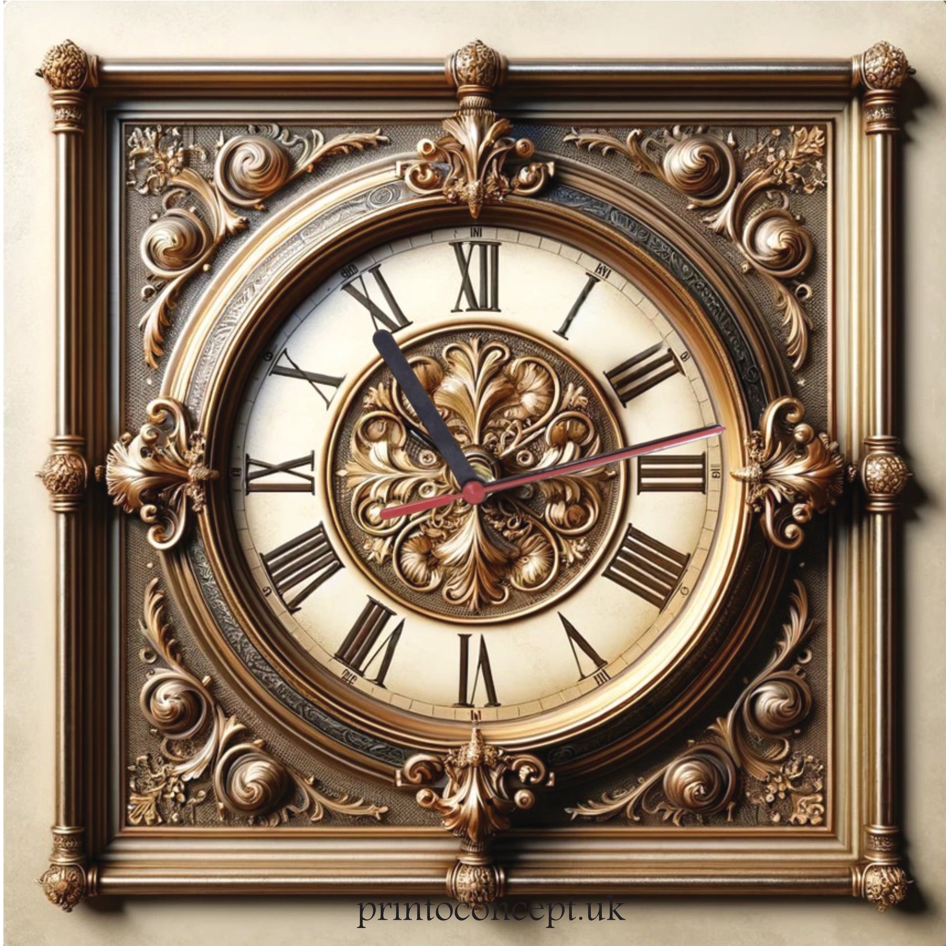 #wall-clock-retro-style-model-15# | High-Quality #product_wall-clock# | Buy Now at #cb-print-concept#