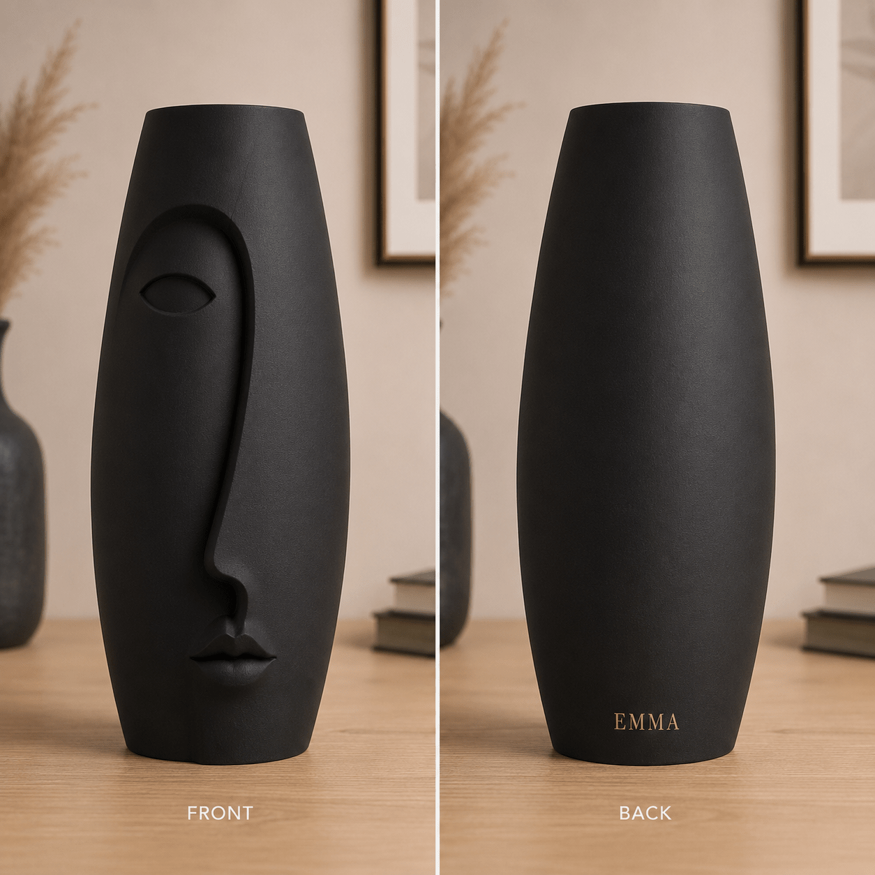 Abstract Face Vase – Modern 3D Printed Decorative Vase | High-Quality 3D Art & Decor | Buy Now at CB Print Concept