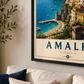 Amalfi Coast Travel Poster | High-Quality | Buy Now at CB Print Concept