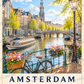 Amsterdam Travel Poster | High-Quality Posters | Buy Now at CB Print Concept