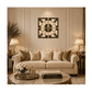 Art Deco Wall Clock – Geometric Luxury Design | High - Quality Wall Clocks | Buy Now at CB Print Concept