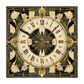 Art Deco Wall Clock – Geometric Luxury Design | High - Quality Wall Clocks | Buy Now at CB Print Concept