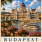Budapest Travel Poster | High-Quality | Buy Now at CB Print Concept