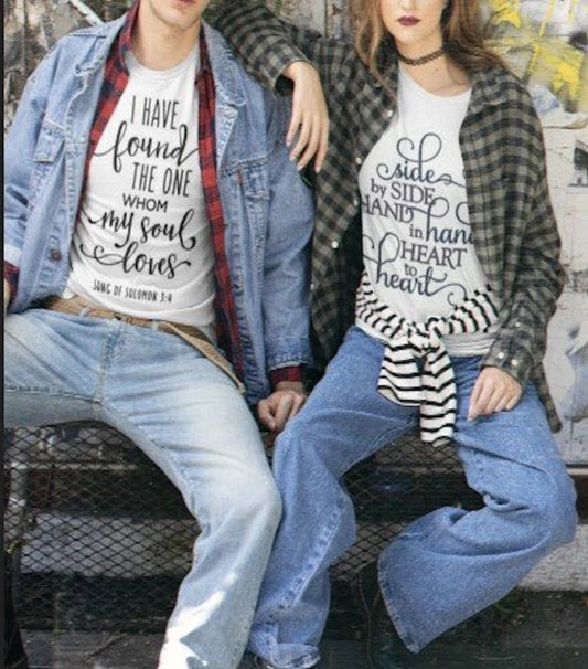 Couple T-Shirt | High - Quality T-Shirt | Buy Now at CB Print Concept