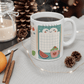 Daily Reminders Mug – Kawaii Rainbow & Fruit Checklist | High - Quality | Buy Now at CB Print Concept