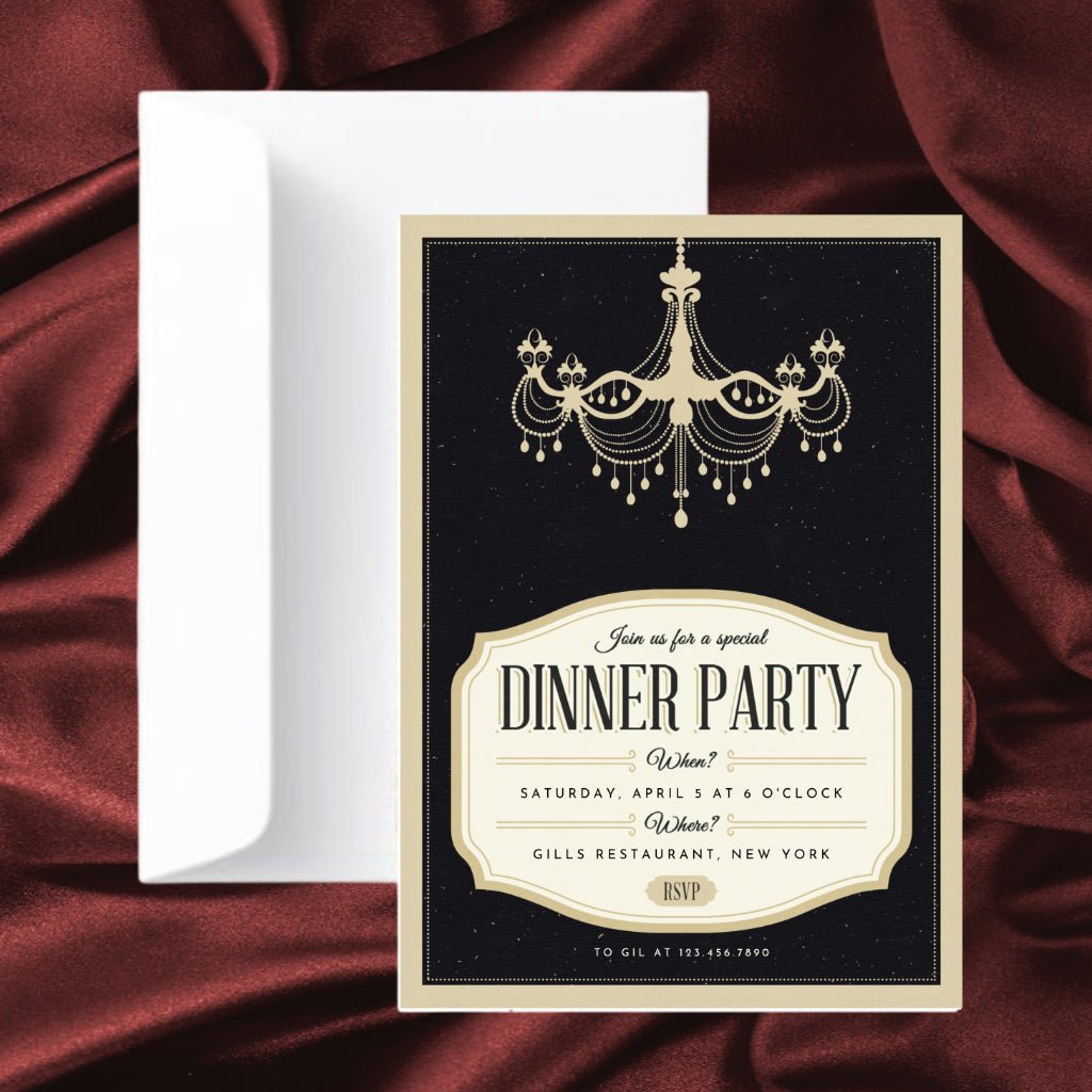 Dinner Parties Nr 3 - Print Concept
