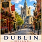 Dublin Travel Poster | High-Quality Posters | Buy Now at CB Print Concept