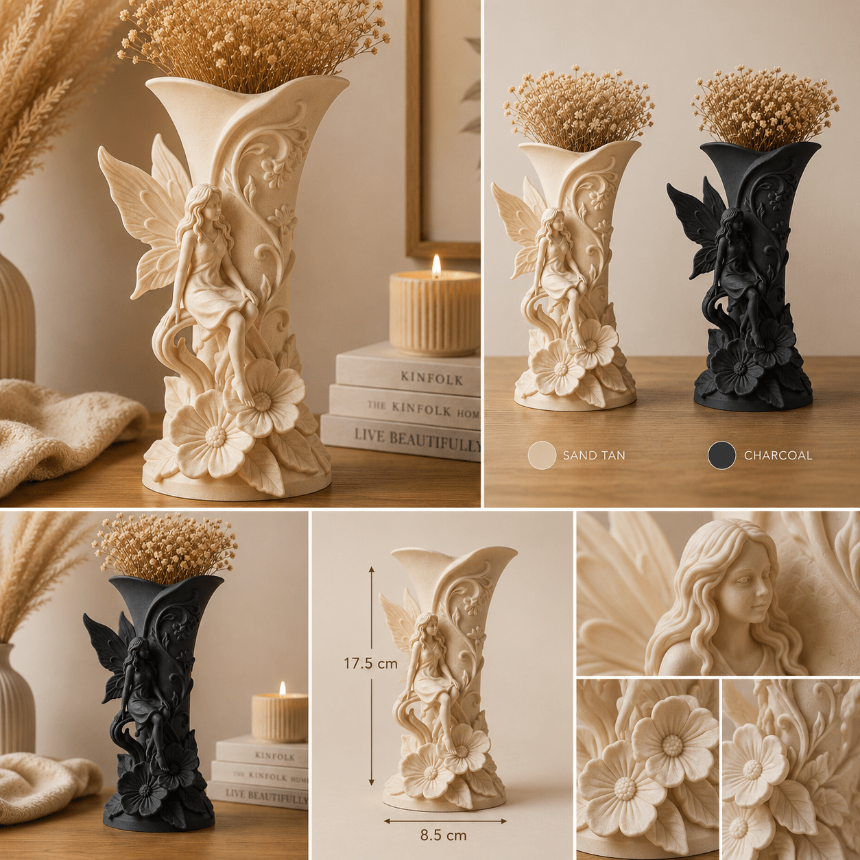 Fairy Vase – Modern Decorative Vase | High-Quality 3D Art & Decor | Buy Now at CB Print Concept