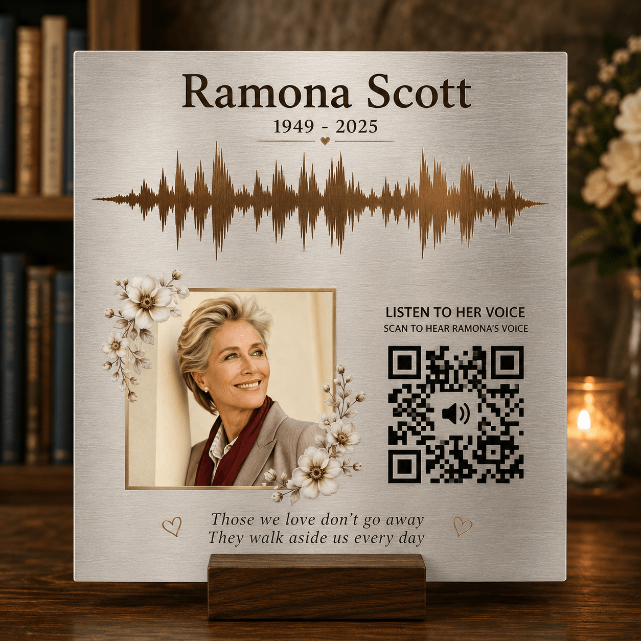 Forever Voice Soundwave Print | High - Quality | Buy Now at CB Print Concept