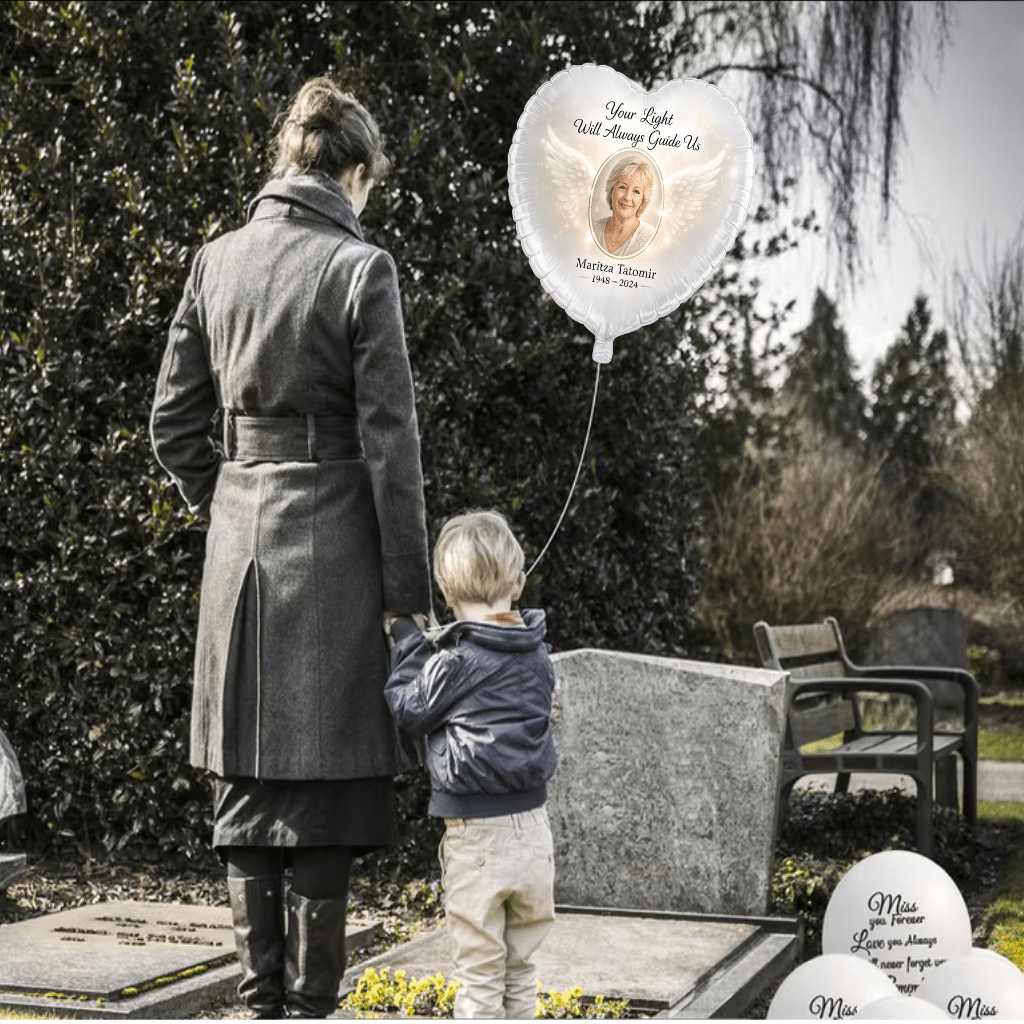 Funeral & Memorial Personalised Foil Balloon | High - Quality | Buy Now at CB Print Concept
