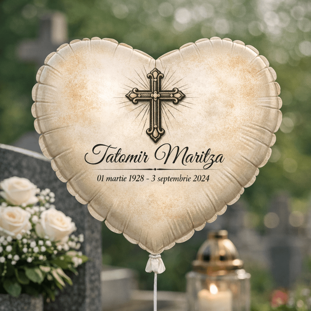 Personalised Funeral & Memorial Foil Balloon | High - Quality | Buy Now at CB Print Concept
