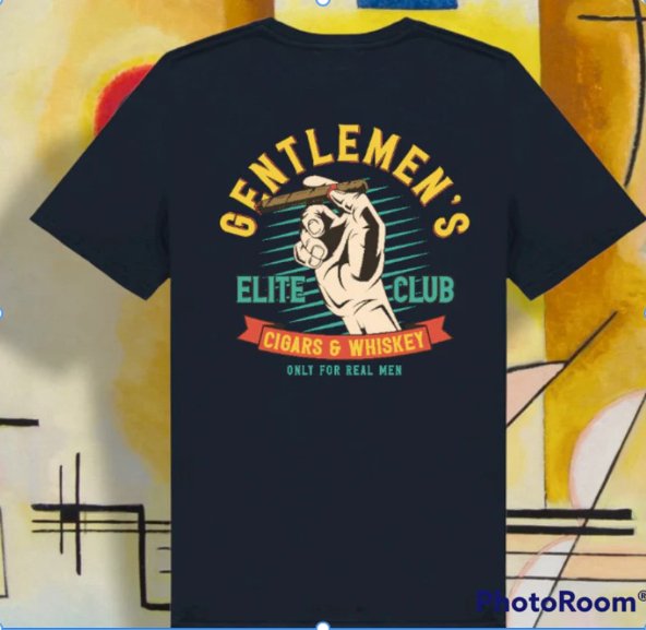 Gentleman's Elite Club T-Shirt - Print Concept