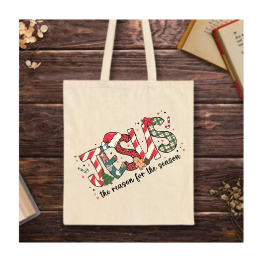 Jesus The Reason for the Season Tote Bag | High - Quality | Buy Now at CB Print Concept