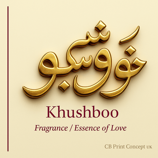 Khushboo | High - Quality | Buy Now at CB Print Concept