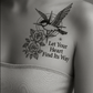 Let Your Heart Find Its Way Tattoo | High - Quality | Buy Now at CB Print Concept