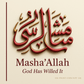Masha'Allah | High - Quality | Buy Now at CB Print Concept