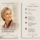 Memorial Wallet Card | High - Quality Funeral Announcement Cards | Buy Now at CB Print Concept