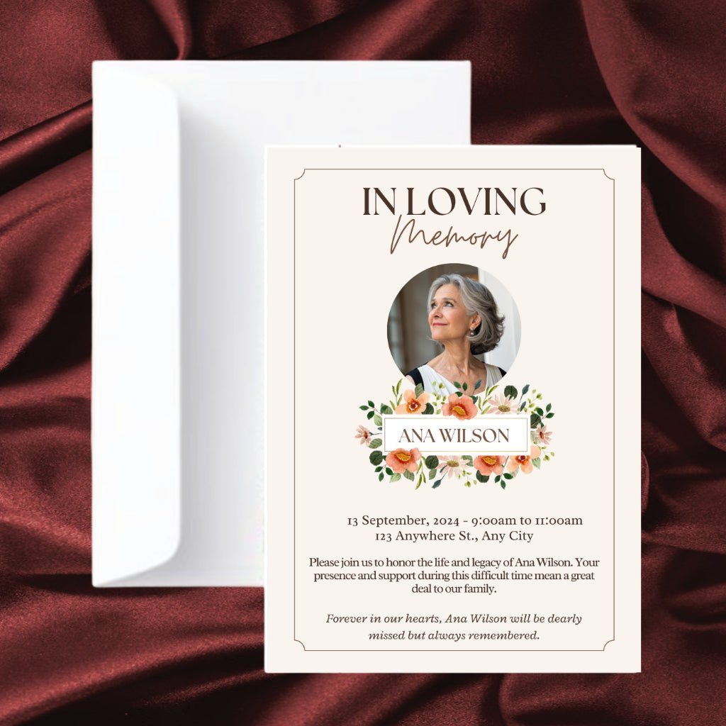 Memorials & Funerals Nr 1 - Print Concept