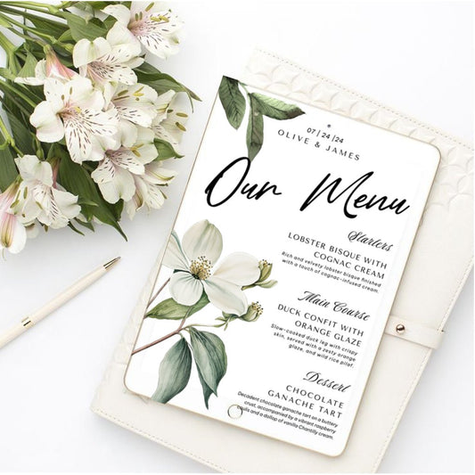 Menu Cards K0003 - Print Concept