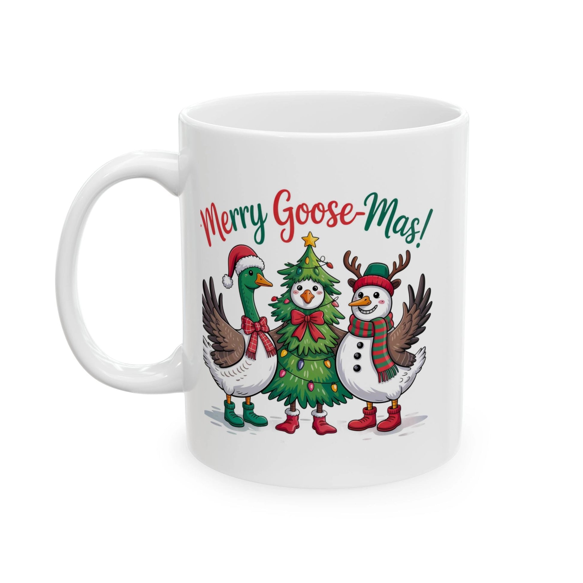 Merry Goose - Mas! – Funny Christmas Sublimation Mug | High - Quality | Buy Now at CB Print Concept