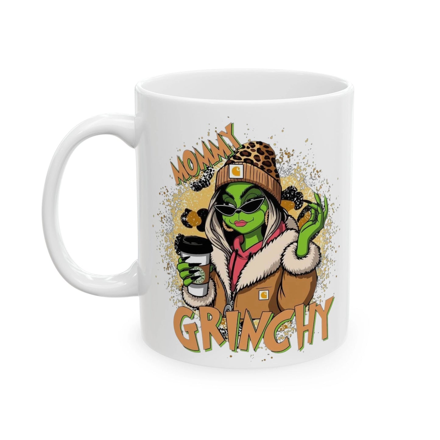 Mommy Grinchy – Christmas Sublimation Mug | High - Quality | Buy Now at CB Print Concept